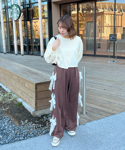 【Official限定価格】サイドリボンスエット