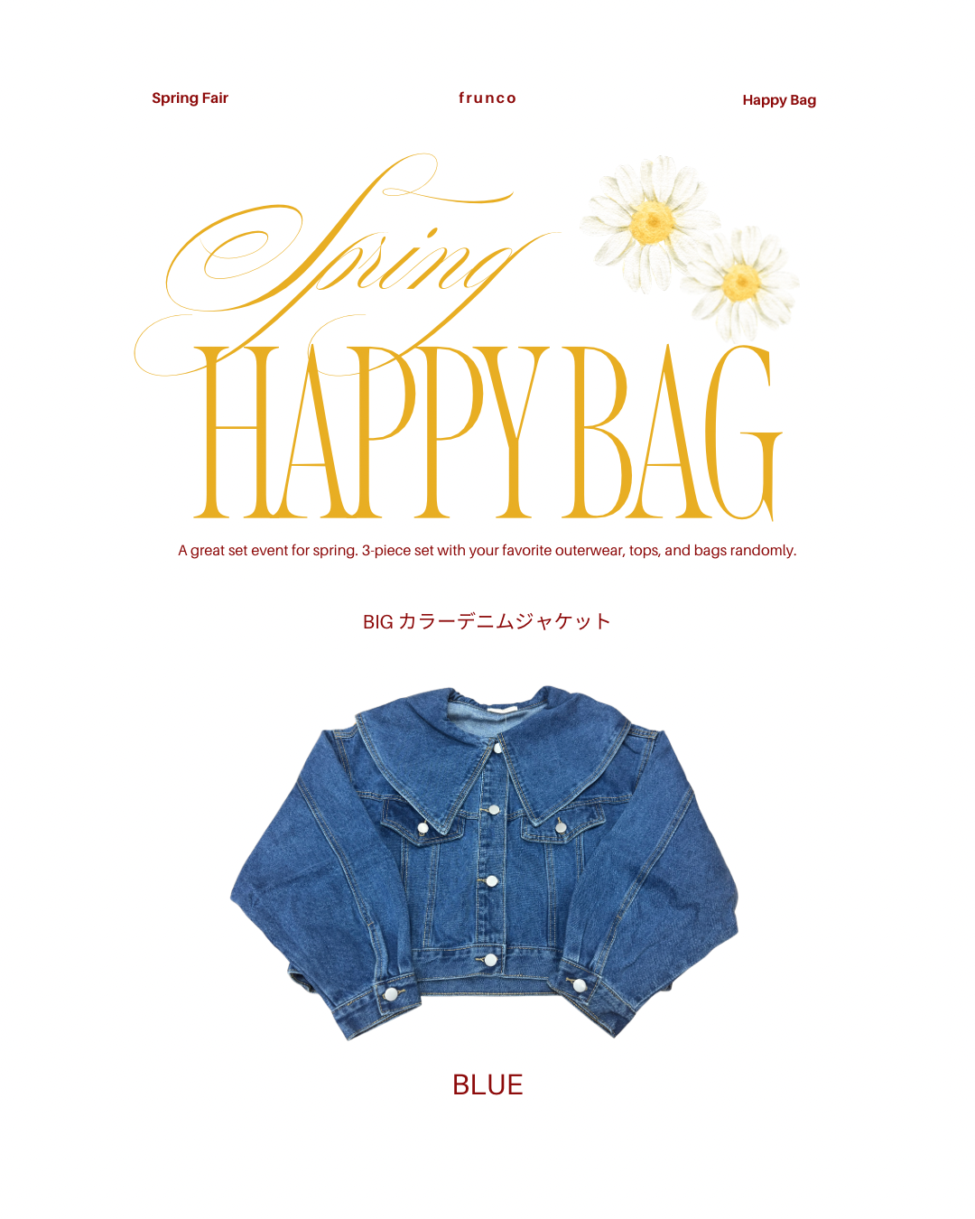 Spring  Happy Bag