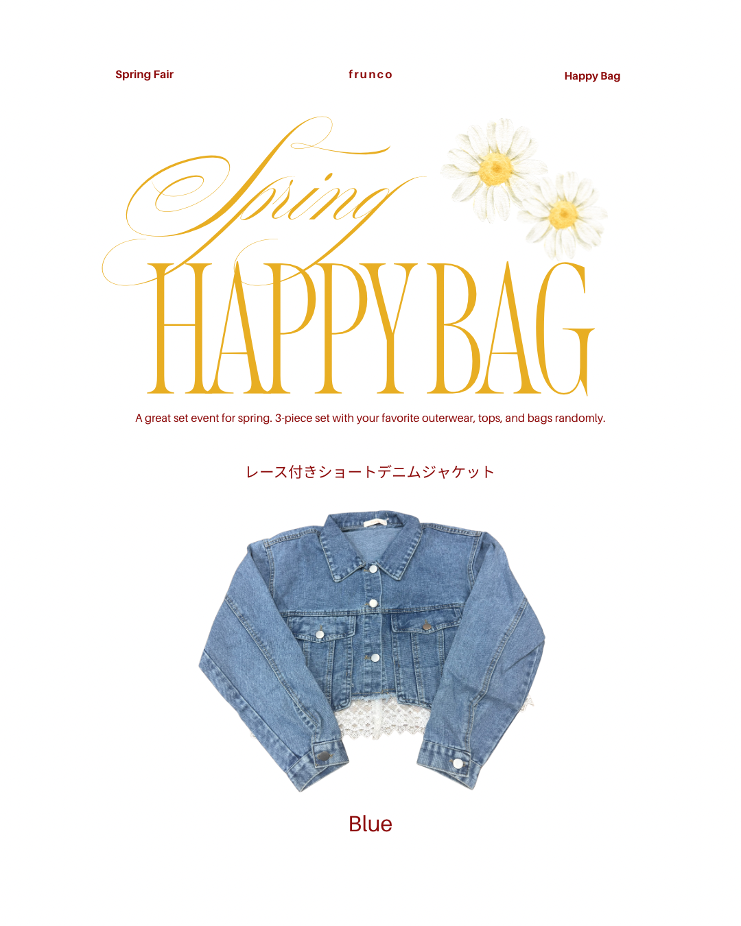 Spring  Happy Bag