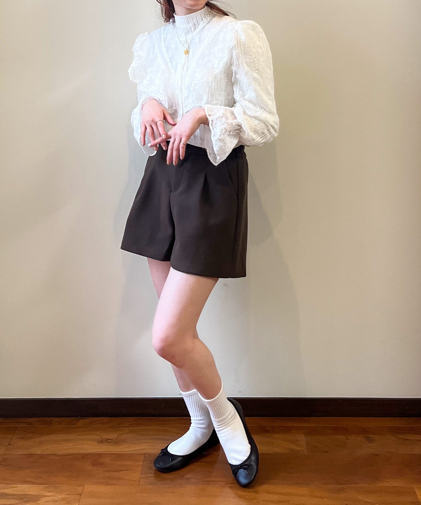 総レースシアーブラウス