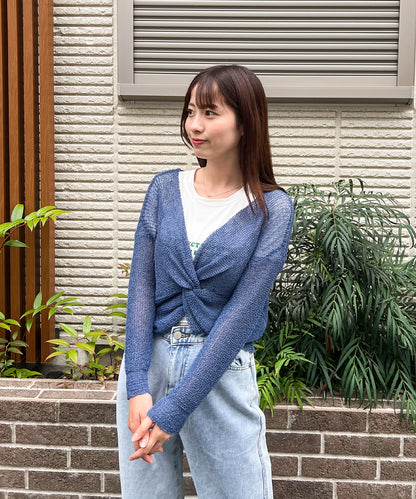 前後2wayニット