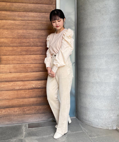 袖コンシャスTOPS
