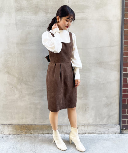 ショート丈バックリボンOP