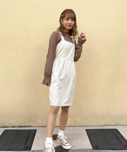 ショート丈バックリボンOP