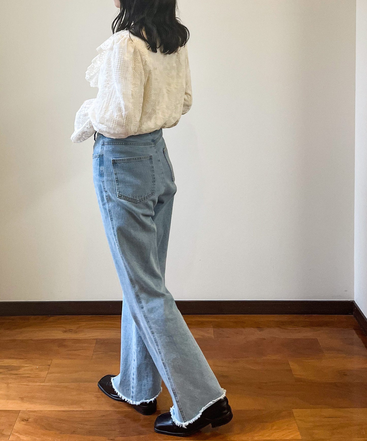 総レースシアーブラウス