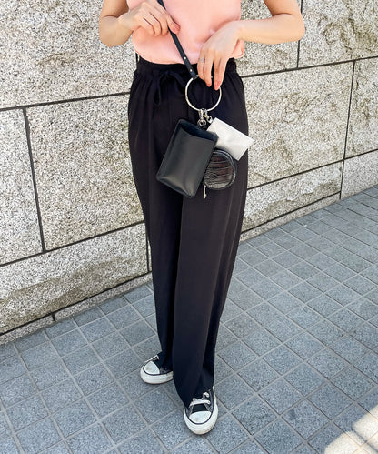 ハイウエストリラックスパンツ